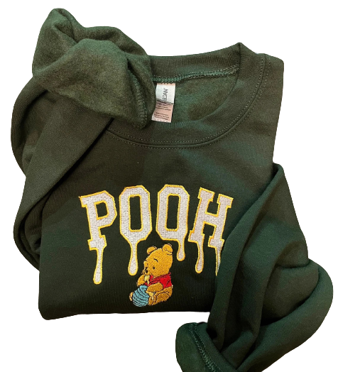 Winnie The Pooh...Forest Green
