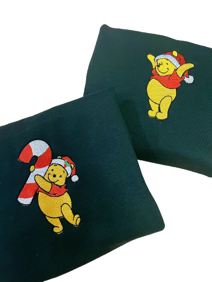 Christmas Winnie The Pooh Crewneck